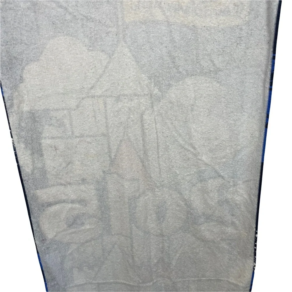 Disney World Parks 2015 Mickey Mouse Tinker-bell Nemo Maleficent 60”x32” Towel